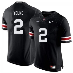 Men's Ohio State Buckeyes #2 Chase Young Black Nike NCAA College Football Jersey Wholesale HQI3044KX